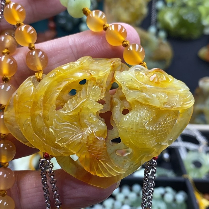 【闪购商品】未镶嵌蛇纹石玉吊坠