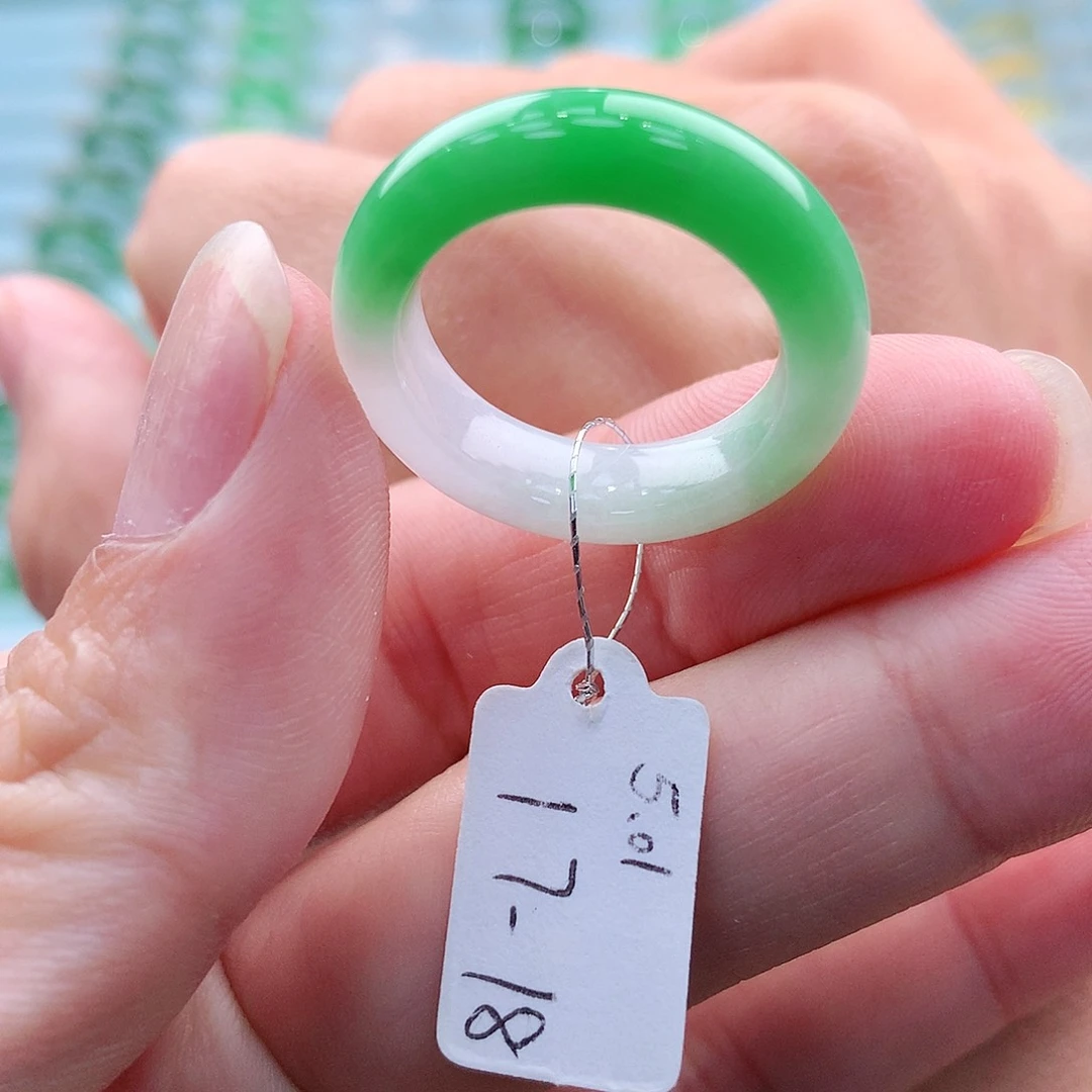 未镶嵌戒指翡翠A货缅甸翡翠