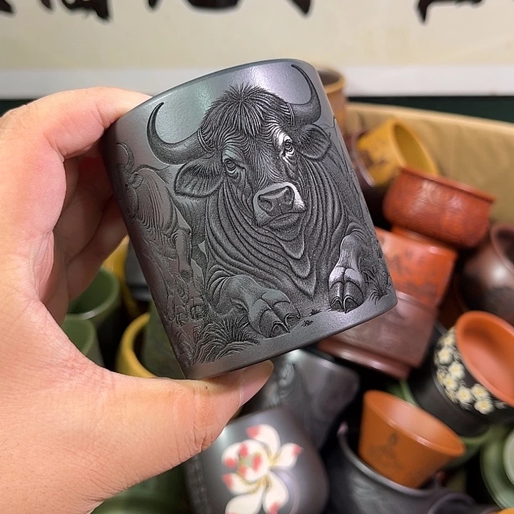 茶杯紫砂全手工紫砂主人杯