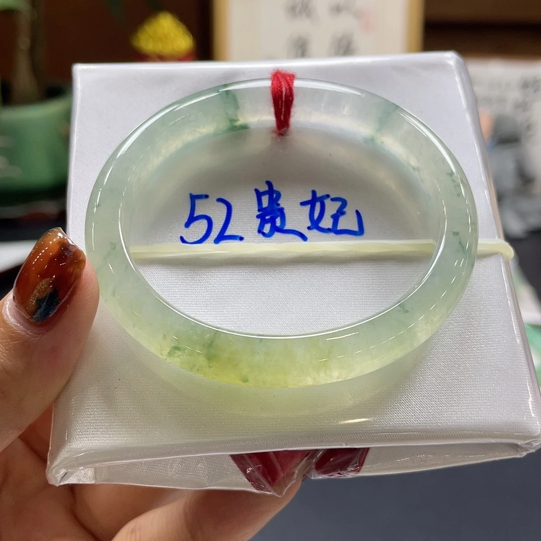 翡翠未镶嵌手镯44号