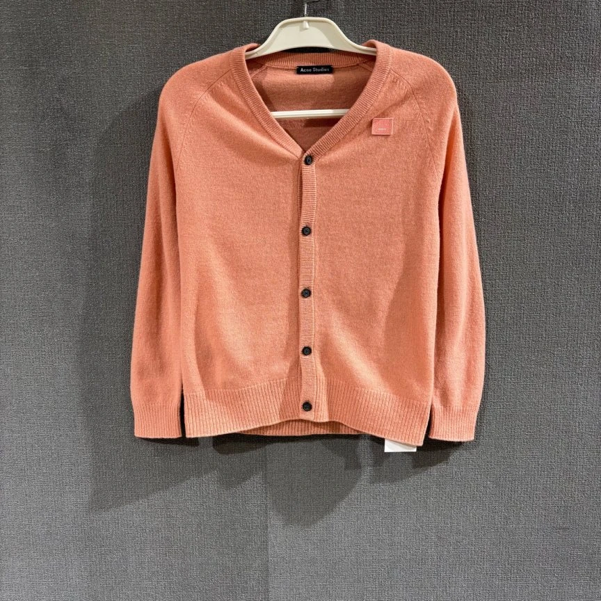 未使用 Acne studio （pm）笑脸羊毛开衫毛衣 全新8-10码/4210