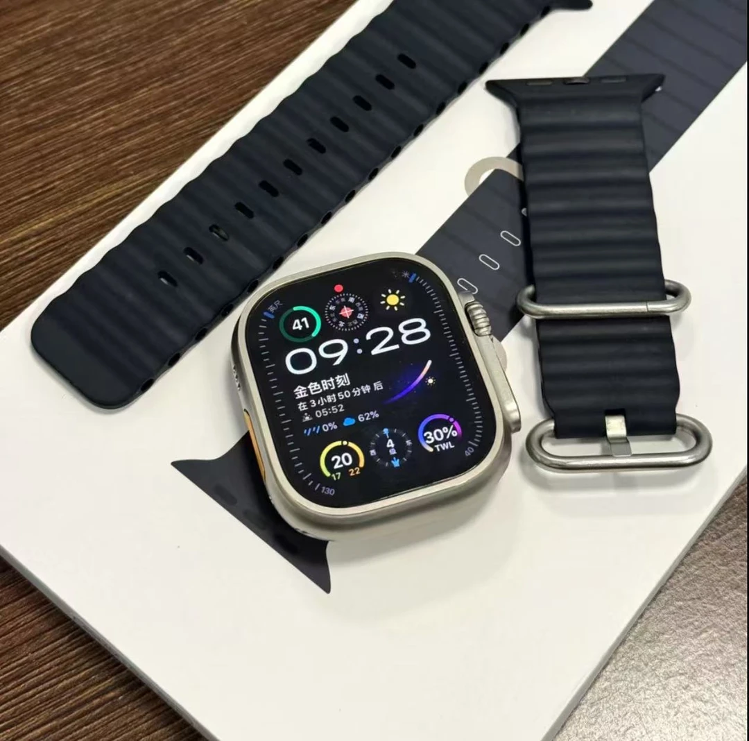 【2025顶配】高清屏防水发微信打电话NFC门禁运动健康监测智能手表