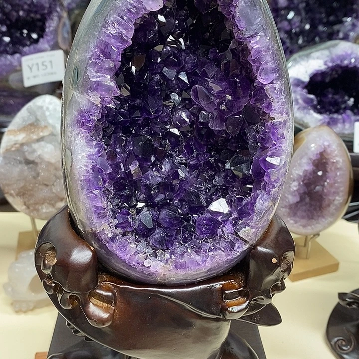 未镶嵌大型摆件（非配饰）紫晶