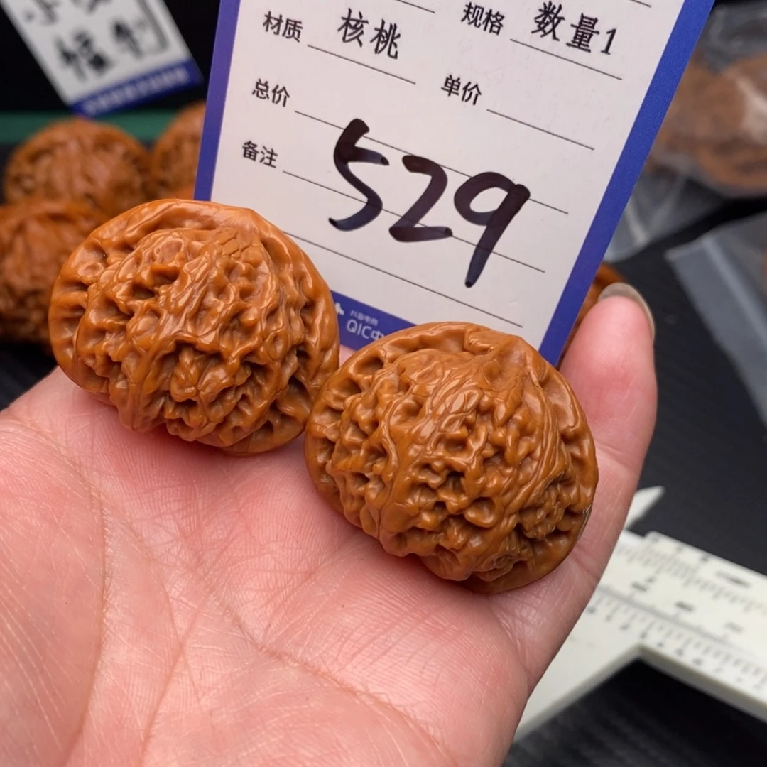 把件桃核宫灯37mom