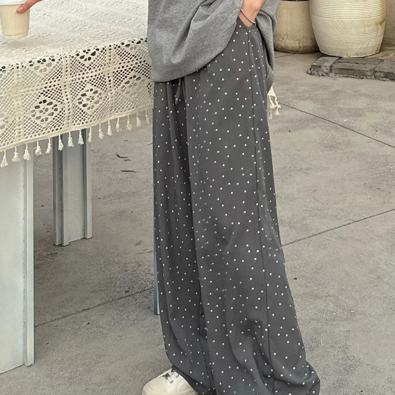 BETTERJOELAY -【含笑凝香】百搭时尚潮流宽松直筒休闲裤HW8860