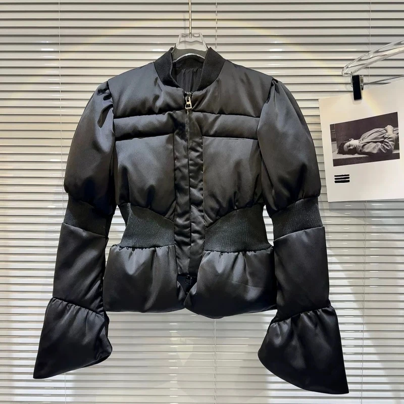 设计感小众时尚套装2025秋冬新款轻奢休闲气质棉服休闲保暖外套女