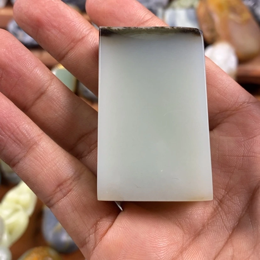 【闪购商品】未镶嵌和田玉把件快****乐