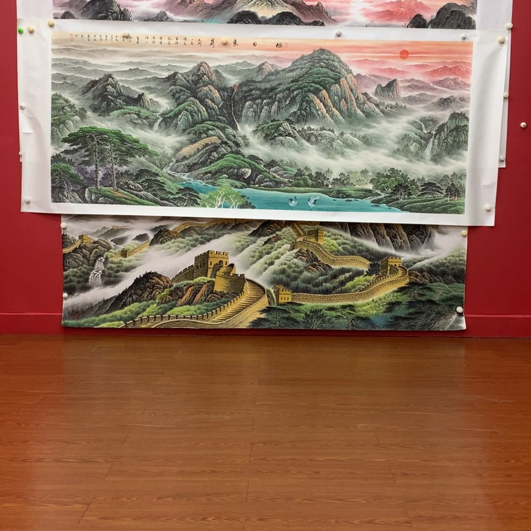 青***甬国画小八尺小八尺