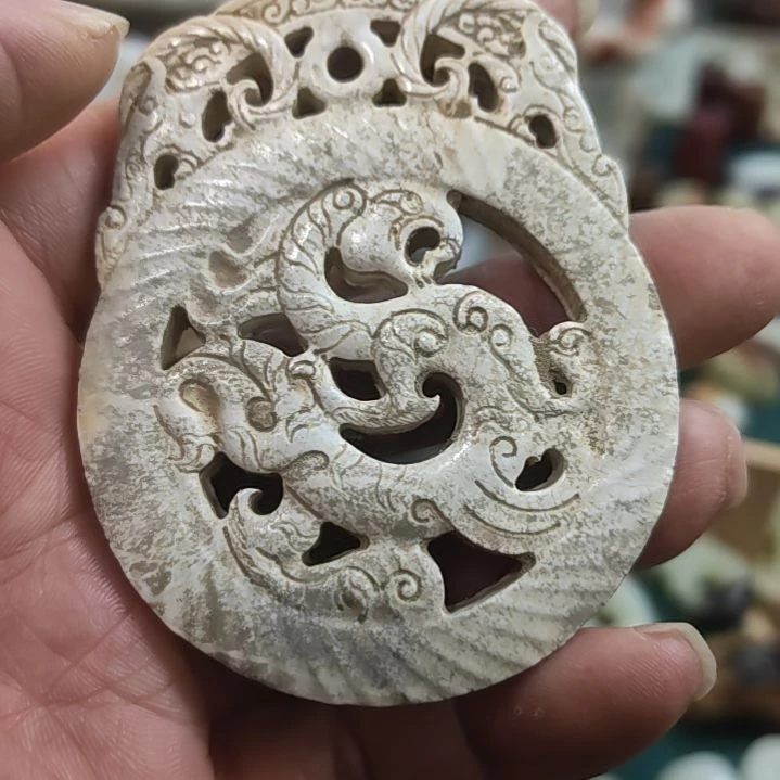 和田玉（糖玉）未镶嵌挂件