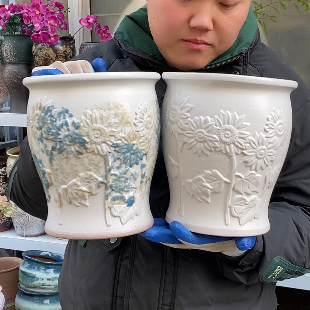 花盆紫砂口18高21福利