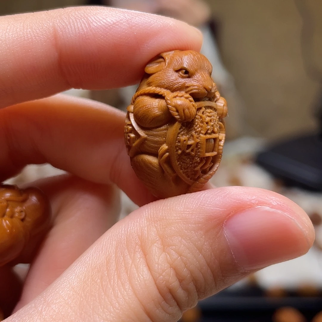 橄榄核手串/手链橄榄核 鼠来宝