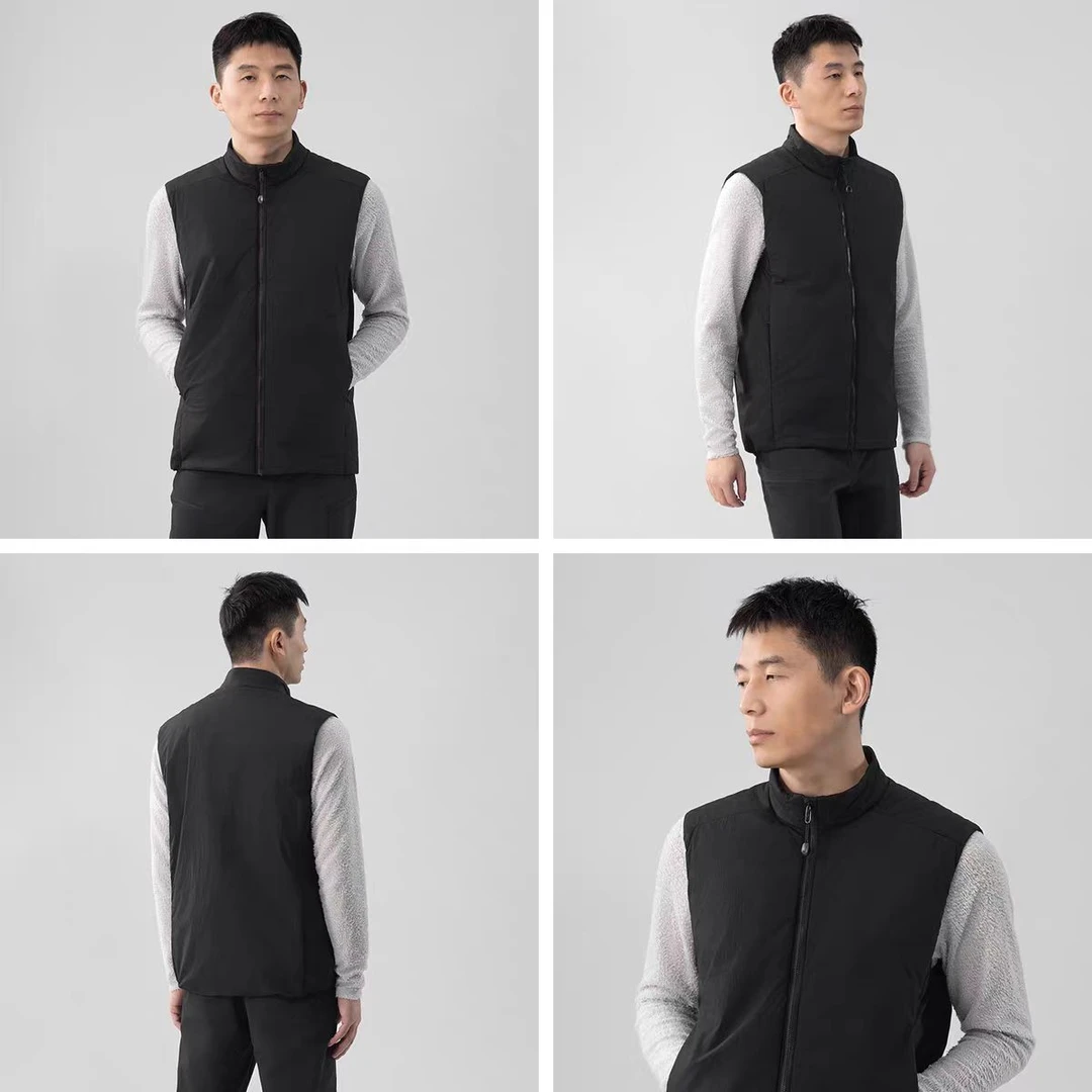 N【马甲】户外休闲马夹时尚商务保暖秋冬立领