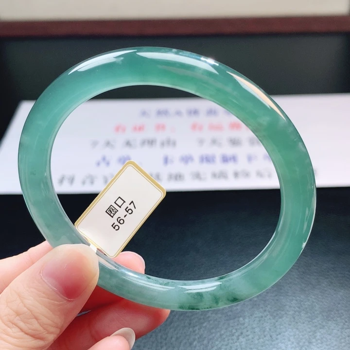 翡翠未镶嵌手镯翡翠手镯67