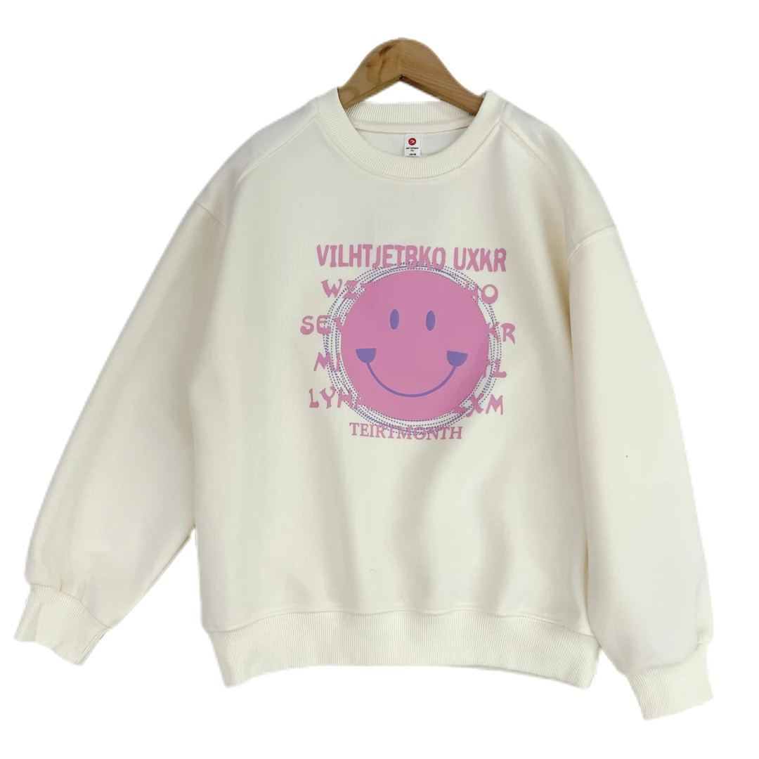 春季新款大童休闲卫衣小浪花G001