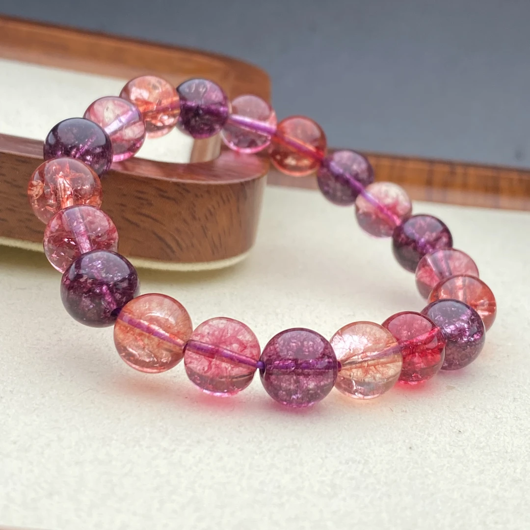 10mm璀璨明珠圆珠手链多样性发一件SJ-095号