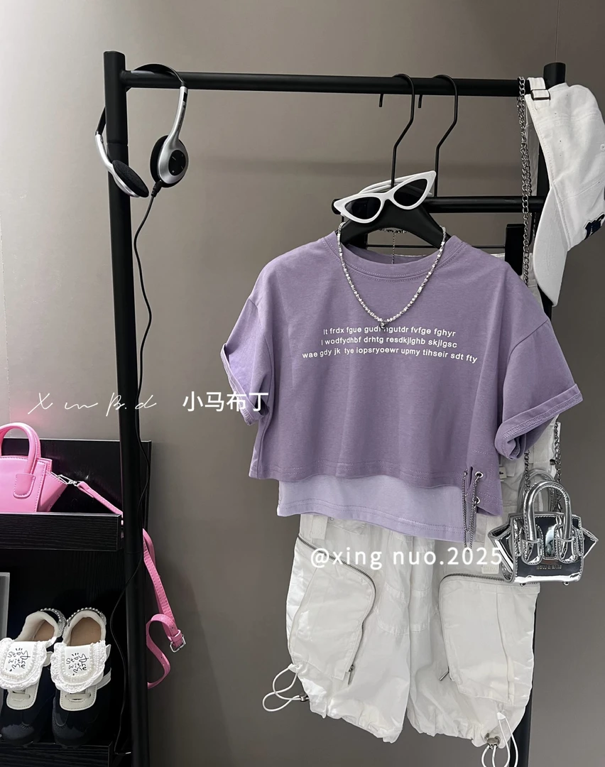 男女童福利T恤夏季清板短袖