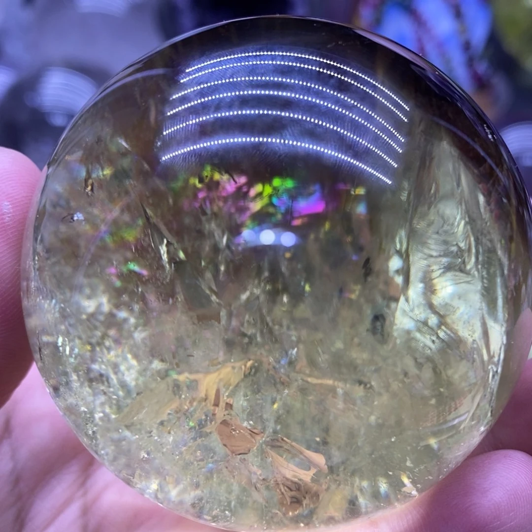 未镶嵌珠宝半成品水晶536黄水晶6.3