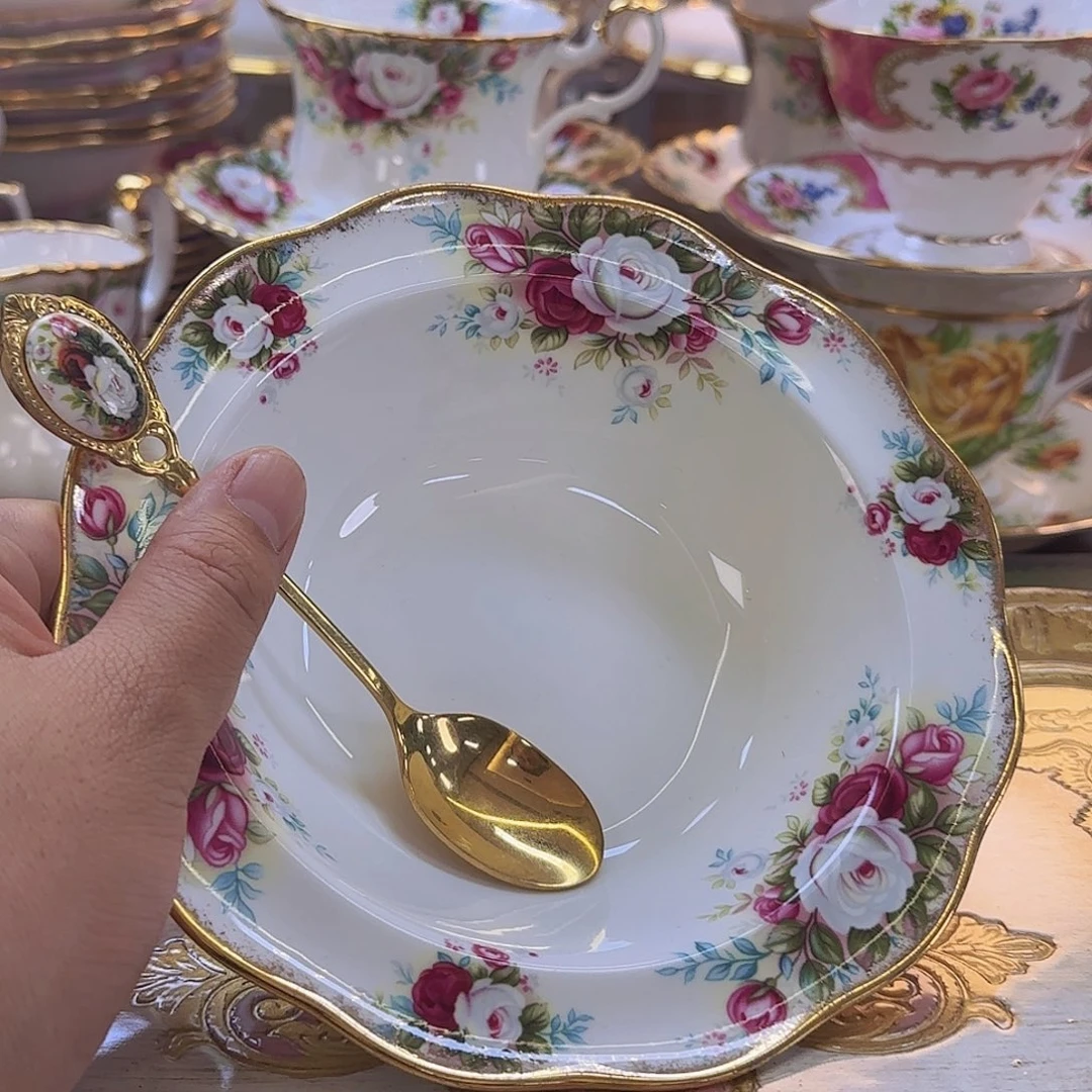 摆件欧洲瓷器艺术咖啡杯系列