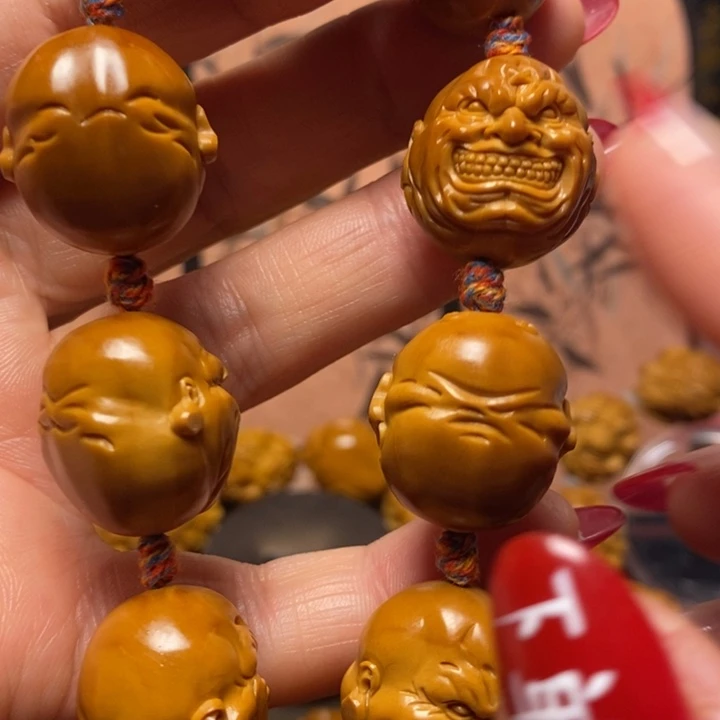 橄榄核手串/手链白*啊经典大僧