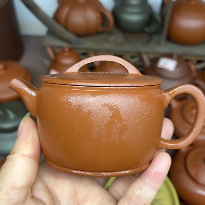 茶壶紫砂宜兴紫砂原矿泥料130