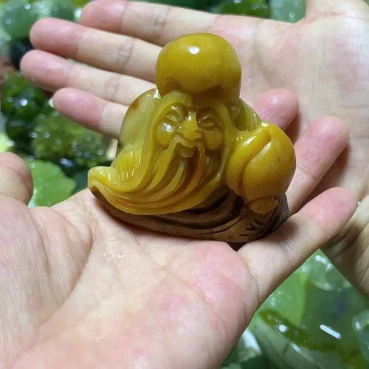 【闪购商品】蛇纹石玉未镶嵌把件