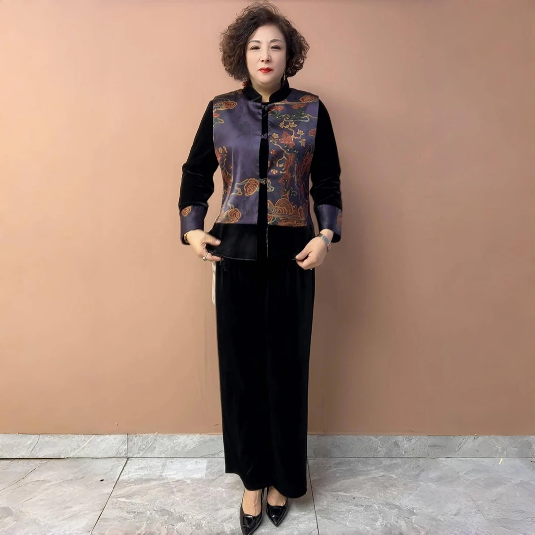 国风双面马甲时尚马夹中式国风复古新中式民族风百搭马甲女款外穿