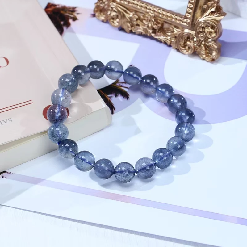 蓝兔毛单圈手链-多样性发其一