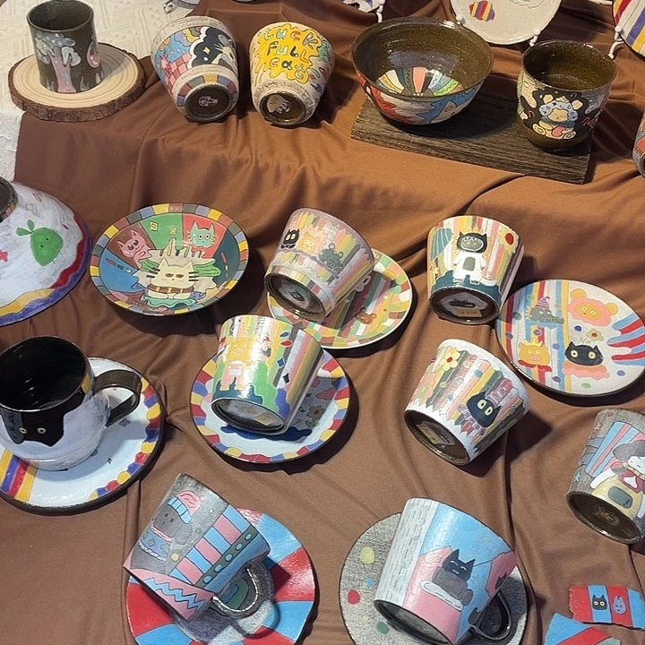 陶手作陶瓷餐具套装