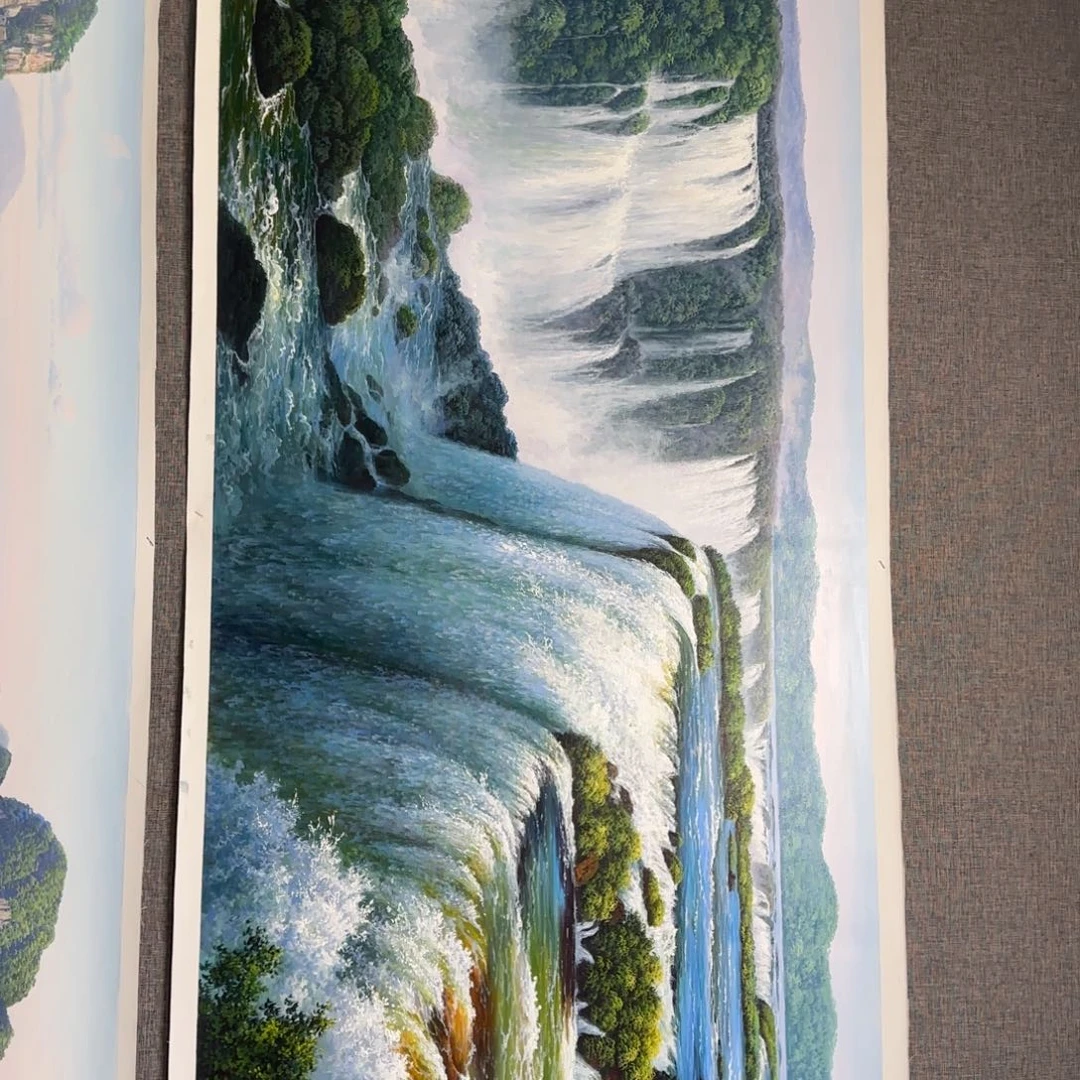油画加油加油努力加油加油