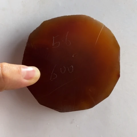 定制玛瑙小****)天然玛瑙平安扣定制