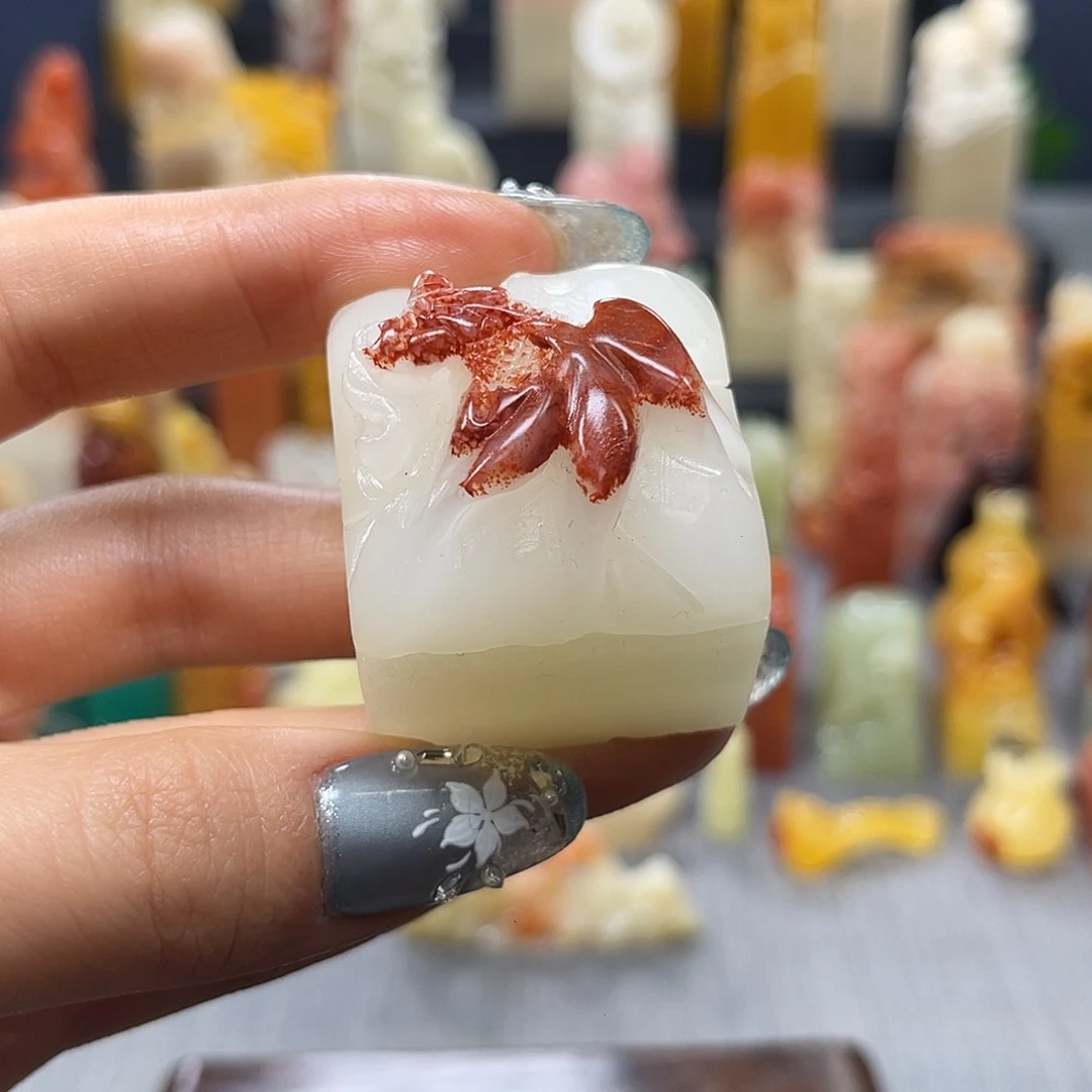 巴林石印石包邮包刻8748