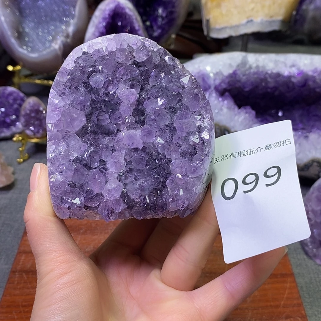 未镶嵌珠宝半成品紫晶