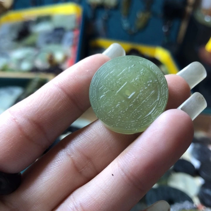 岫玉未镶嵌岫玉挂件