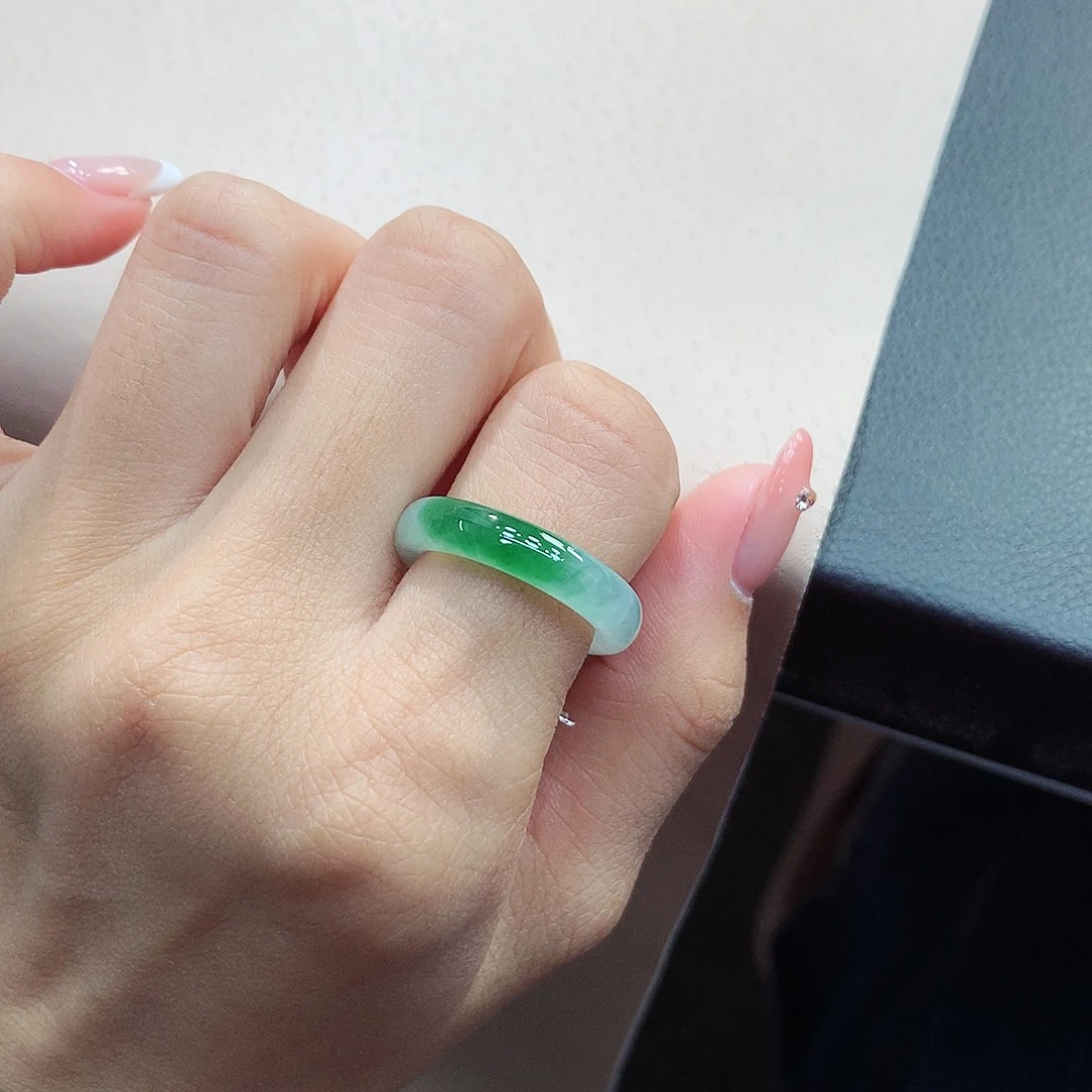 未镶嵌戒指翡翠12号