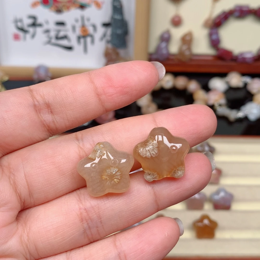 硅化玉珊瑚玉未镶嵌