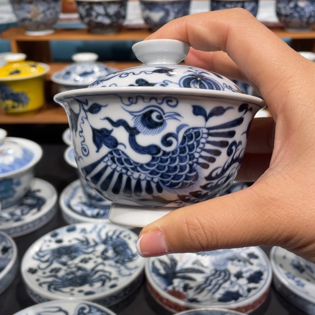 景德镇陶瓷手工手绘