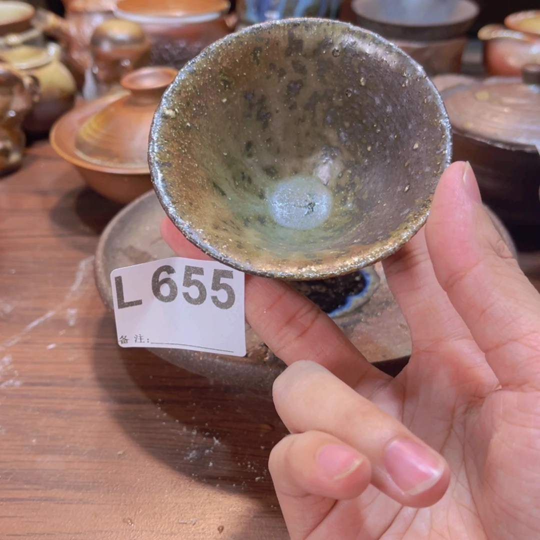 纯手工制作柴烧纯手工制作柴烧杯655
