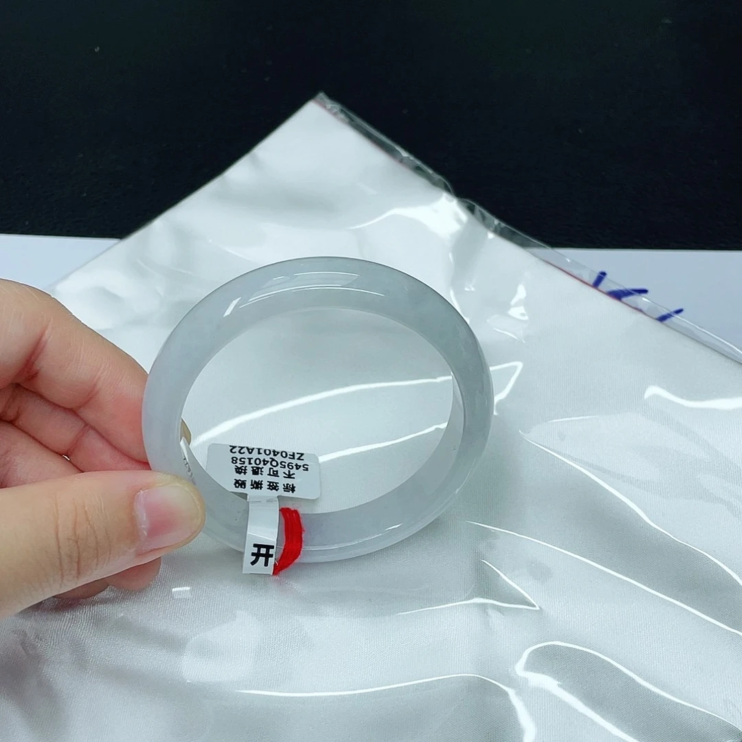 翡翠手镯未镶嵌正54.2