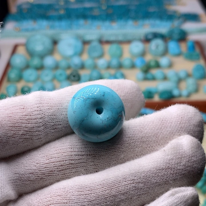 绿松石未镶嵌面包圈