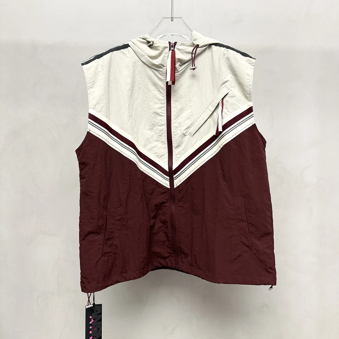 AN9.Studio︱小众设计师品牌红白撞色马甲A056