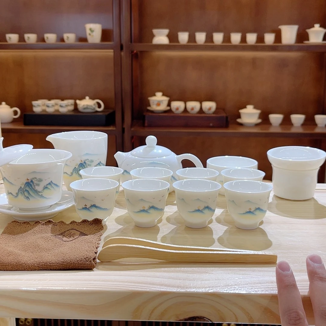 瓷片羊脂玉瓷羊脂玉瓷