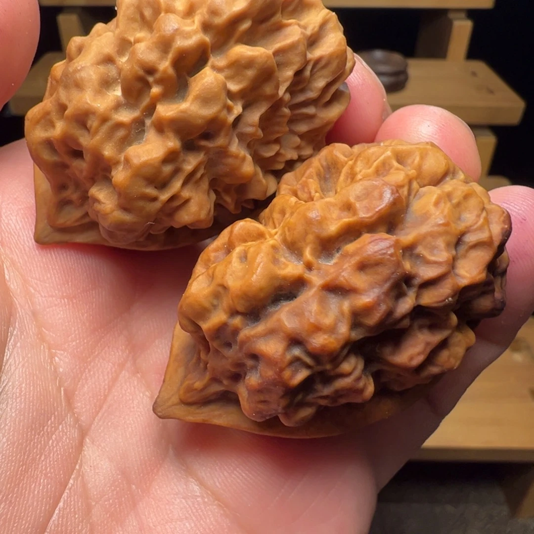 文玩核桃吊坠上古蛤蟆头45mm