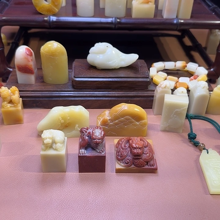 用***4印石寿山石福建寿山石