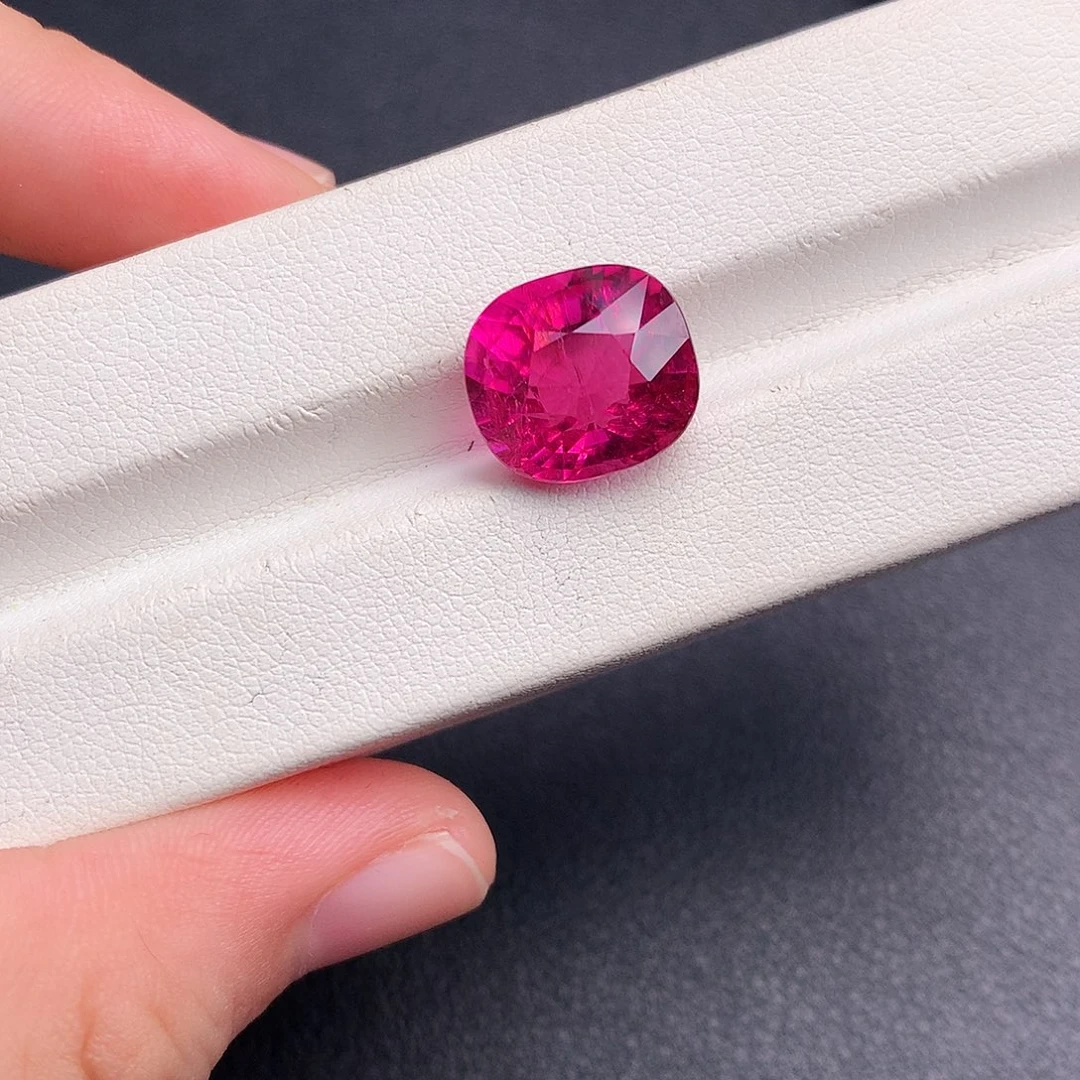 *****未镶嵌裸石碧玺天然卢比莱碧玺9.12CT