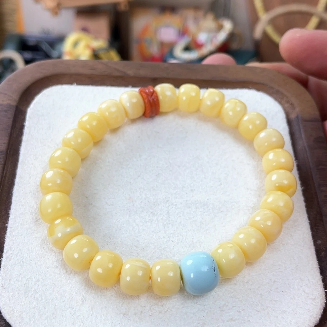 【闪购商品】蜜蜡手串未镶嵌阿*蕾天然