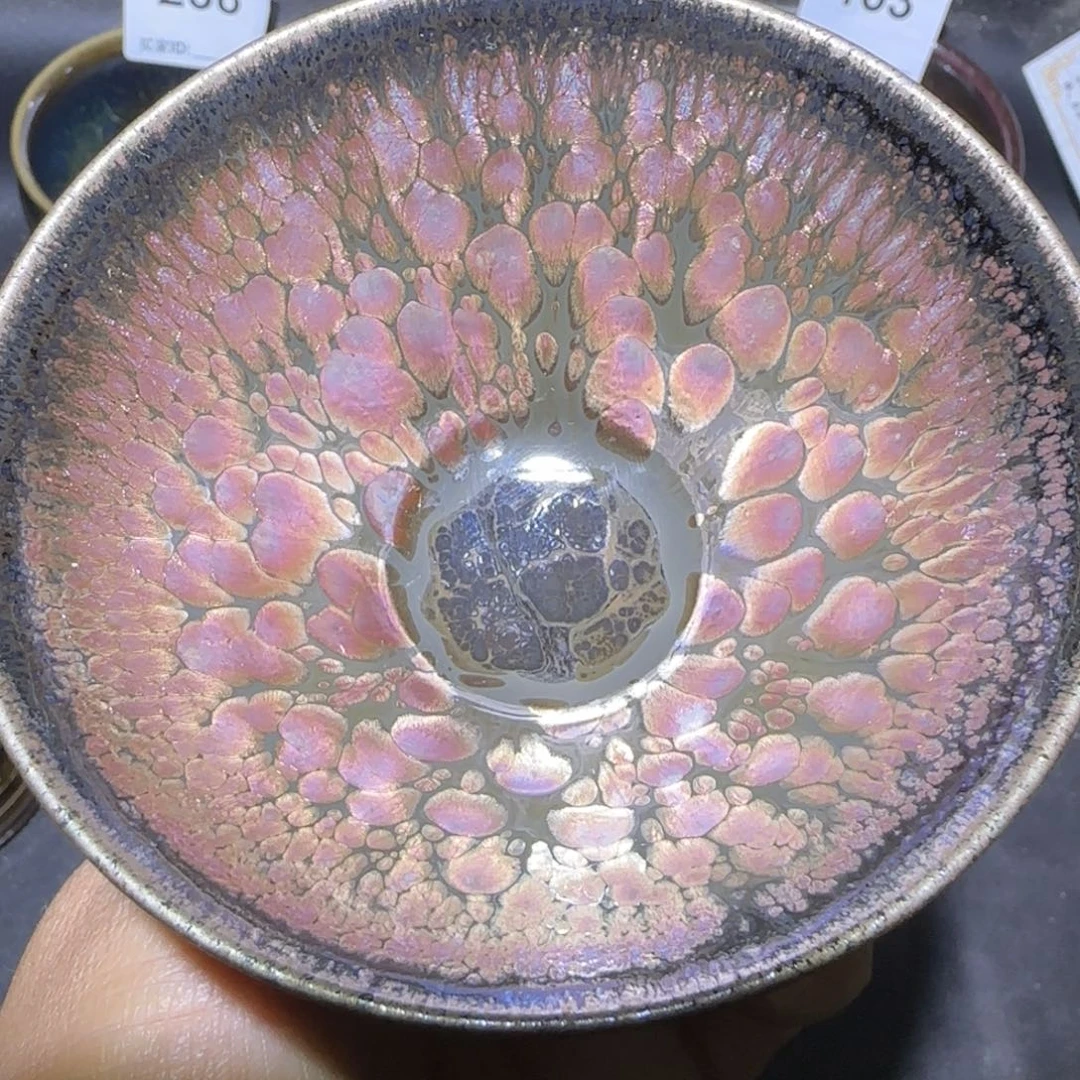 茶盏福建盏茶器斗笠薄胎