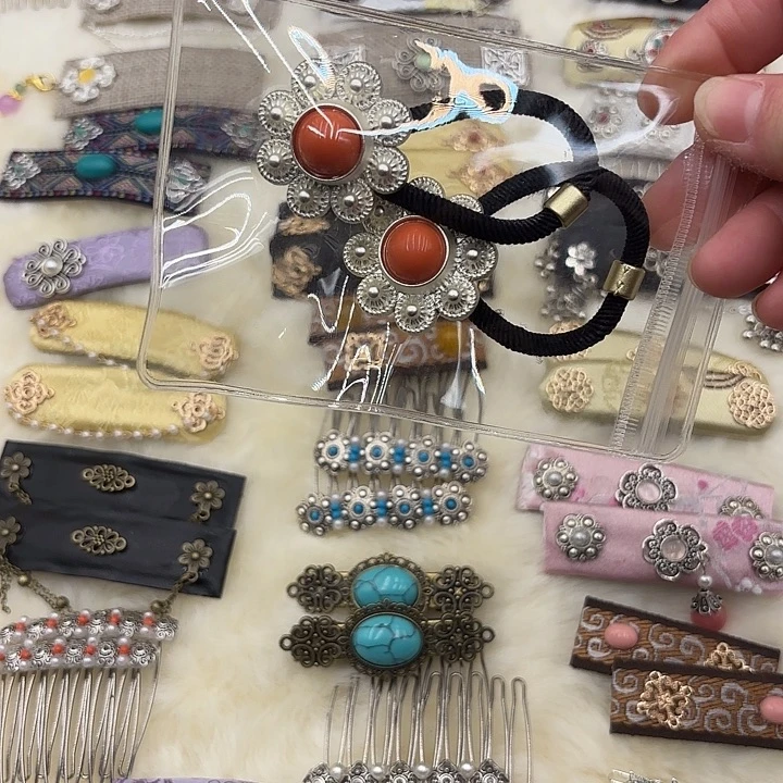 蒙古元素发绳一对