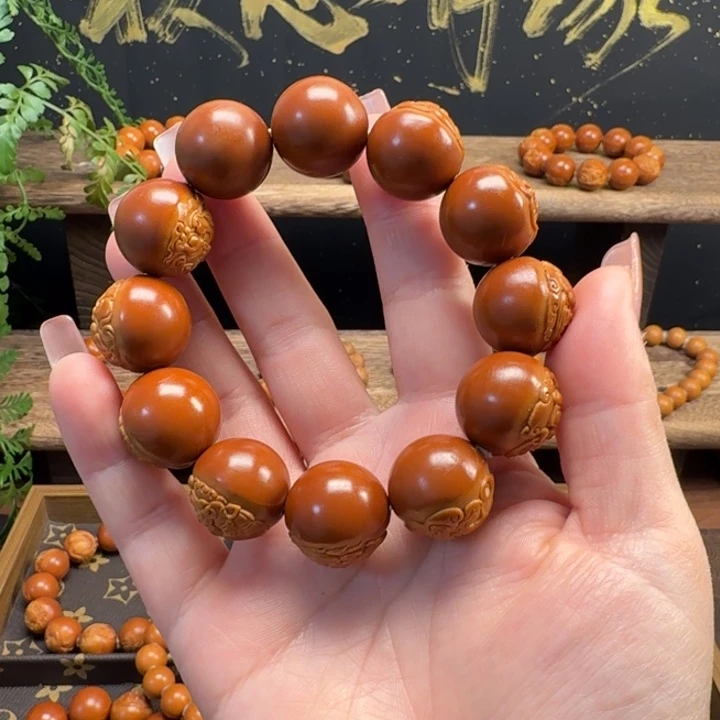 无***默吊坠橄榄核1.8➕兽面