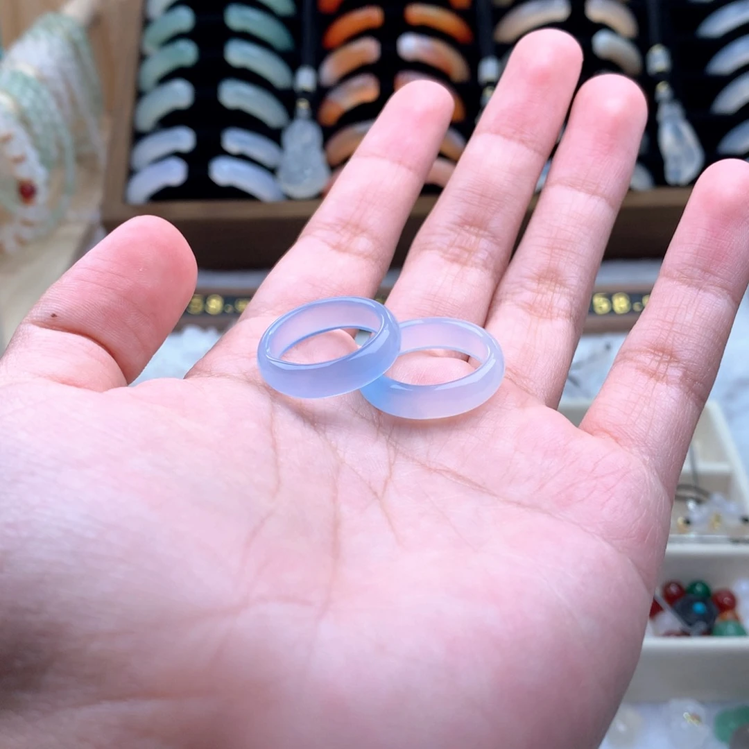 玛瑙/玉髓手镯合金樱*