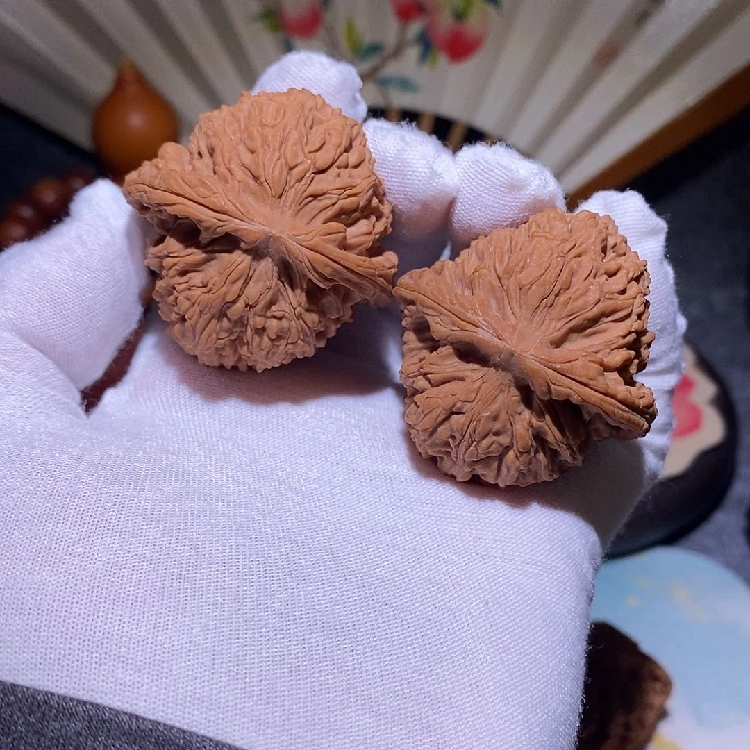 把件文玩核桃45南疆石全品克重51